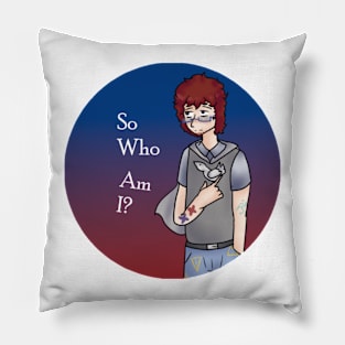 Malcolm Entropic Float So Who Am I? Sticker And Others Pillow