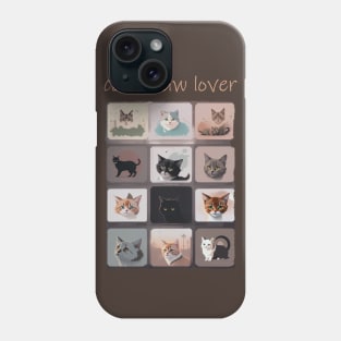 Cat miaw lover Phone Case