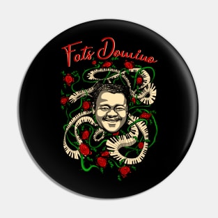 Fats Domino Pin