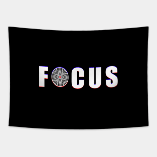 Stay Focus Inspiring Words - Hustle And Work Hard Tapestry