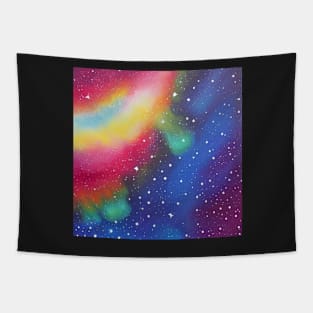 Rainbow Galaxy Tapestry