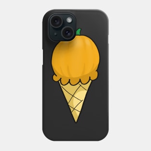 Pumpkin Ice Cream Come Phone Case