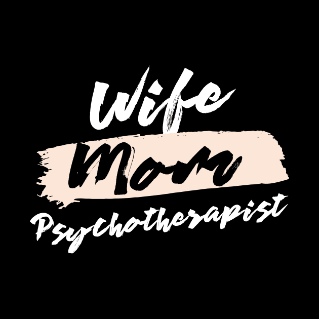 Cute Wife Mom Psychotherapist Gift Idea by BetterManufaktur