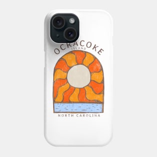 Ocracoke Island, NC Summertime Vacationing Burning Sun Phone Case