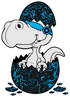 baby roboco dino Magnet