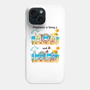 Happiness Is Being A Mom And Lele Summer Beach Happy Mother's Phone Case