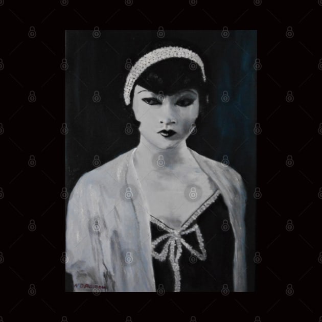 Anna May Wong - Art Deco by Marcel1966