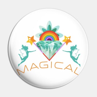 Magical : Fairies, Crystals, Rainbows, and Magic! Pin