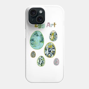 Art Acrylic artwork abstract Easter Egg Phone Case