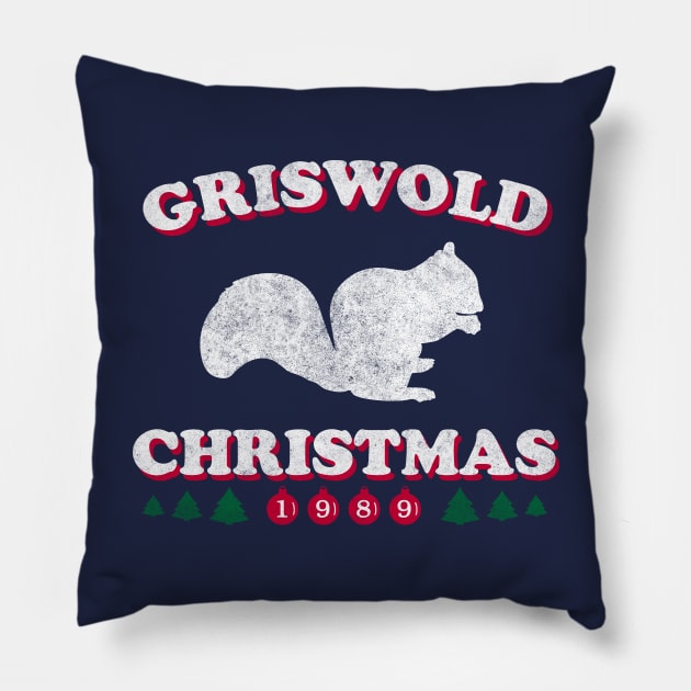 Nutty Griswold Christmas Pillow by Zone31Designs