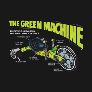 Green Machine - Big Wheel (Dark) T-Shirt