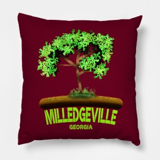 Milledgeville Georgia Pillow