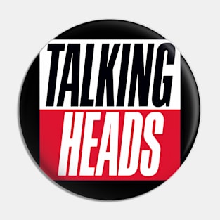 Talking Heads Pin