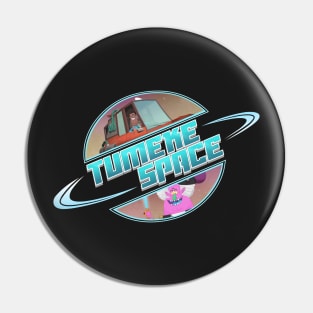 Tumeke Space Planet Logo Pin