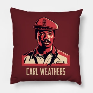 Carl Weathers - Retro Style Pillow