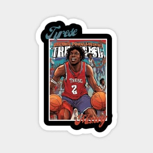 Tyrese Maxey Philadelphia victor illustration design Magnet