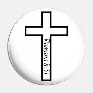 Romans 8:31 Pin