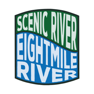 Eightmile River Scenic River wave T-Shirt