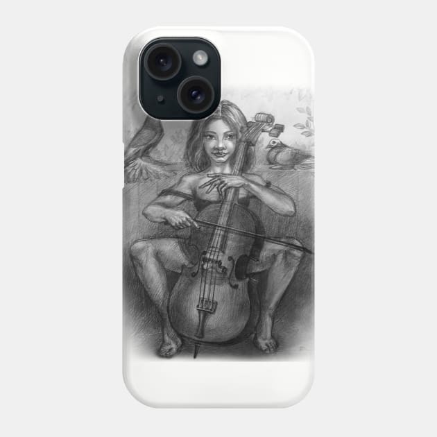 violoncello Phone Case by Ksenia1991