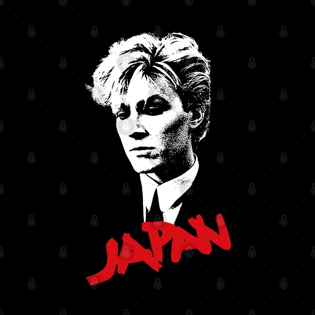 David Sylvian / Retro Fan Art by DankFutura