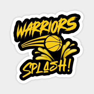 Warriors Splash Magnet