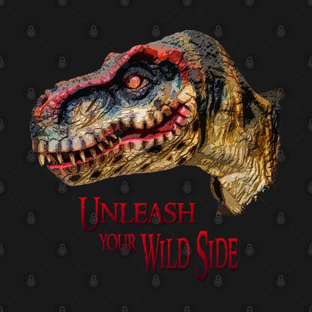 T-Rex Dinosaur - Unleash your wild side by RiverPhildon