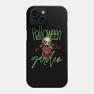 Halloween in the garden Phone Case