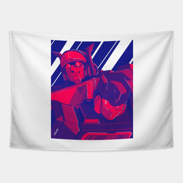 Blaster & Soundwave Tapestry by Art-95