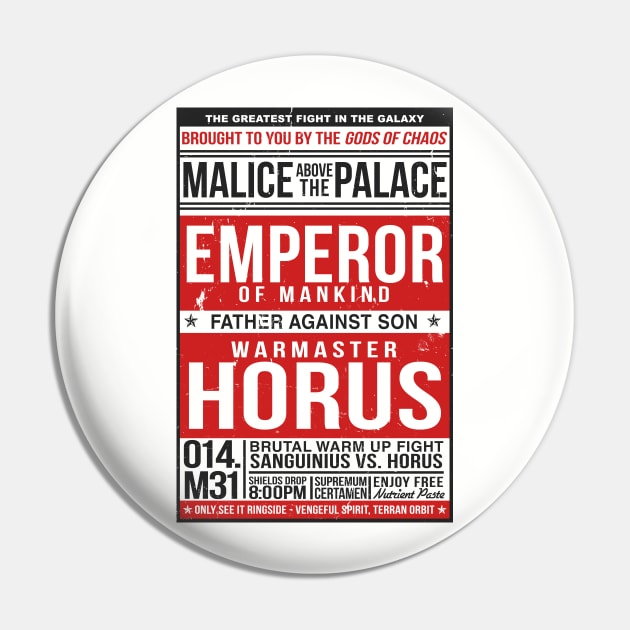 Malice Above The Palace Pin by farfuture