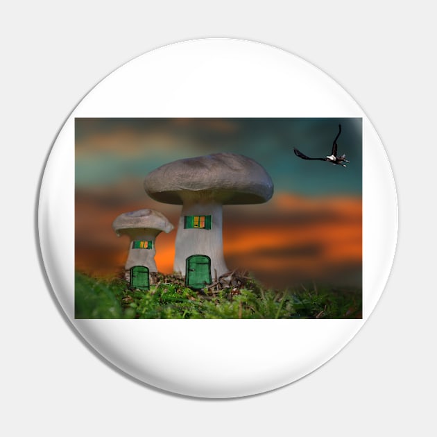 mushroom Pin by chopheezy