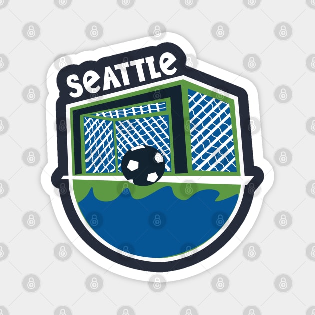 Seattle Goal Magnet by MAS Design Co