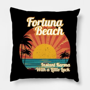 Fortuna Beach from With a Little Luck by Marissa Meyer Pillow