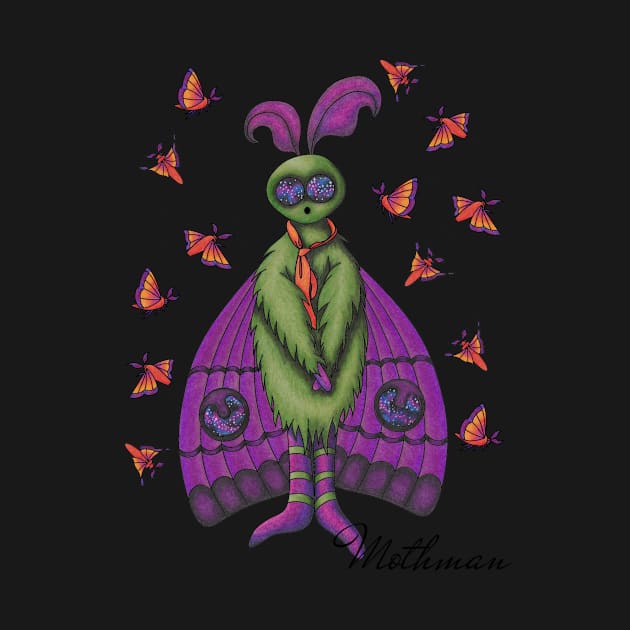 Cute Cryptid -Mothman by TJWArtisticCreations