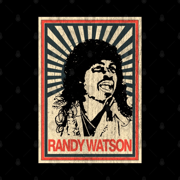 Vintage Poster Randy Watson by Odd Even