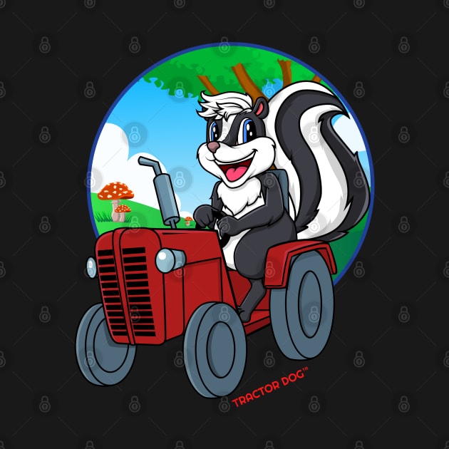 Tractor Critters Skunk by tractordog