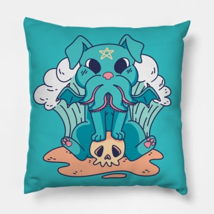 Cute Kraken Dog Kawaii Cartoon Pillow