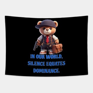 Mafia teddy bear 2.0 Tapestry