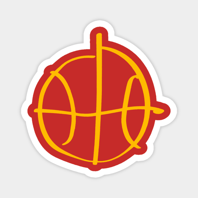 Basket ball Magnet by DrTigrou