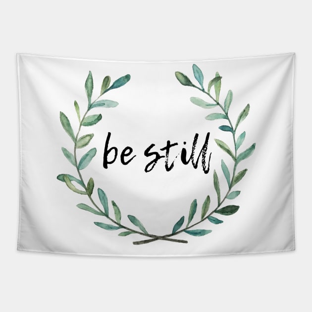 Be Still Wreath | Psalm 46:10 Tapestry by Move Mtns