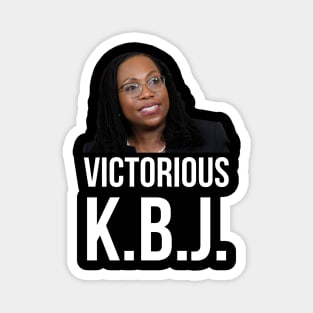 Ketanji Brown Jackson - Victorious KBJ Magnet