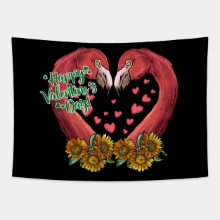 Happy Valentines Day Tapestry