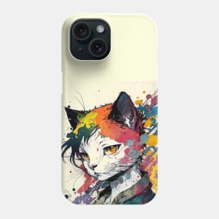 Anime Cat Character Phone Case