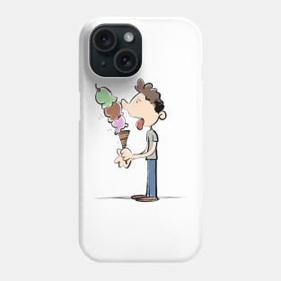 Ice Cream Fail Phone Case