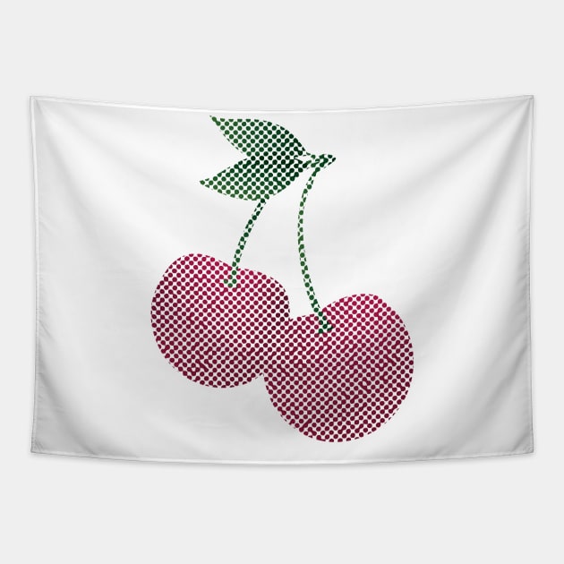 Sweet cherry fruit strawberry gift cherry tree Tapestry by MrTeee