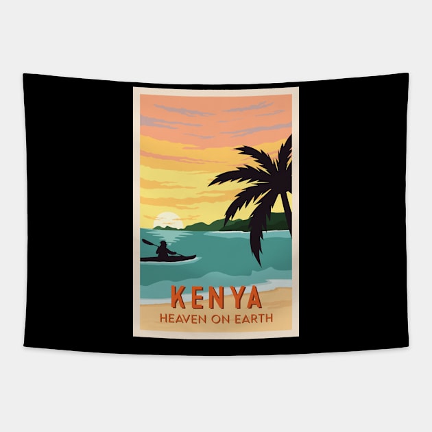 Kenya honeymoon Tapestry by NeedsFulfilled