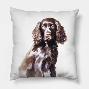 Boykin Spaniel Watercolor - Dog Lover Gifts Pillow