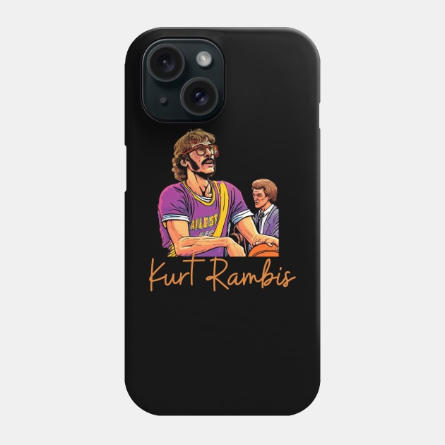 Kurt Rambis Vintage Style Phone Case by Nasromaystro