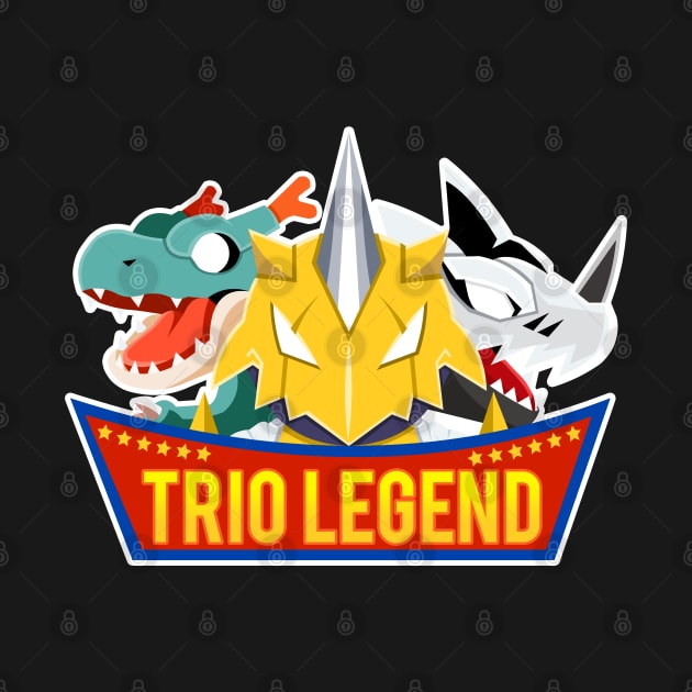 digimon trio legend by DeeMON