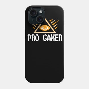 Pro gamer Illuminati shirt Phone Case