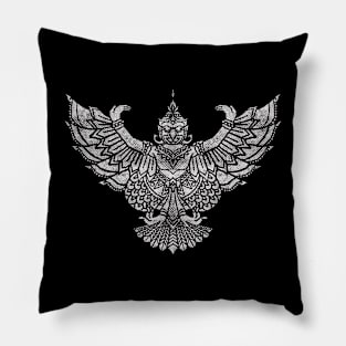 Garuda - King of Birds (Dark) Pillow